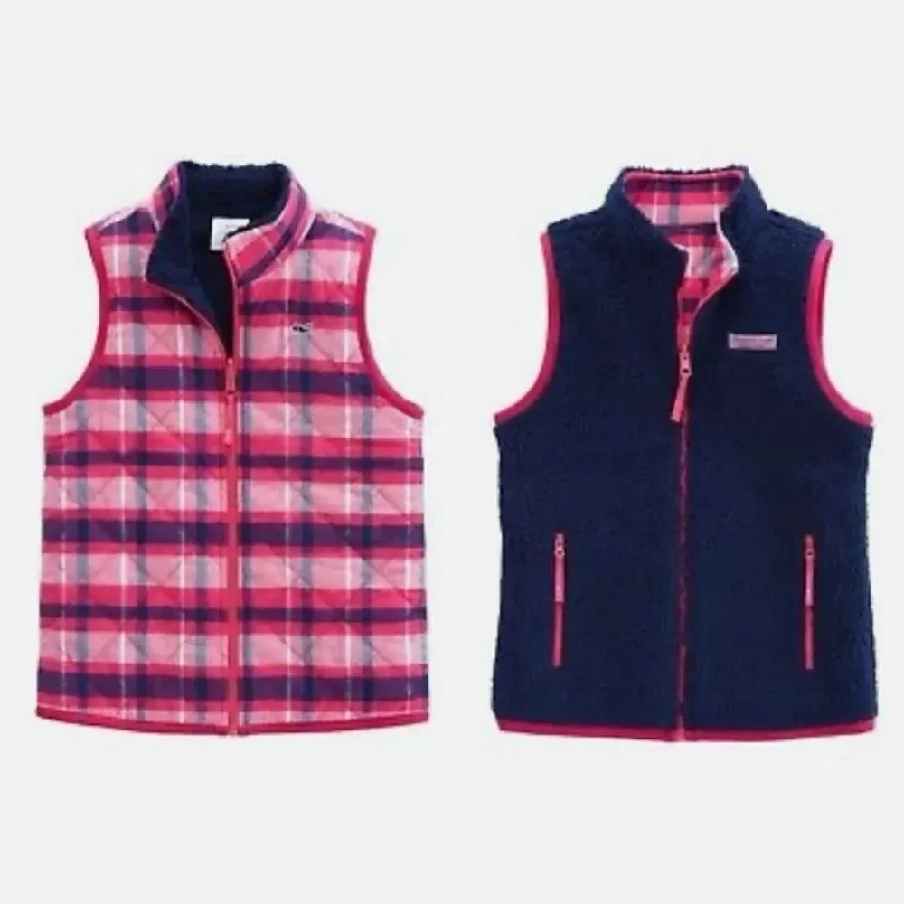 Vineyard Vines Reversible Sherpa Vest